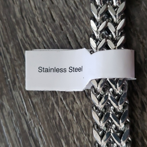 NWT Jean Claude Dell Arte Stainless Steel Bracelet - Picture 7 of 12